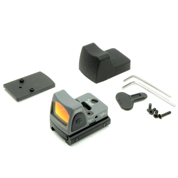 SOTAC ナイロン製 RMRタイプ コンパクトドットサイト グロック用マウント付き グレー