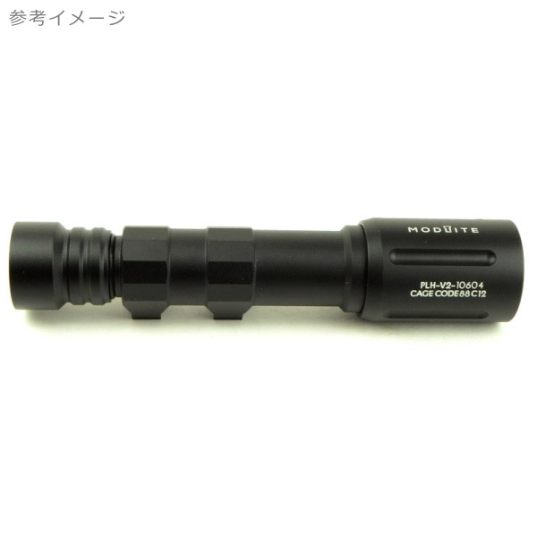 SAMURAIのSOTAC MODLITE タイプ PLHV2 ロング フラッシュライト グレー｜アングル3