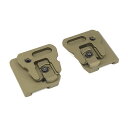 Z&Z KVCタイプ K-Clip Shoe マウントアダプターセット MUM-14用 デザートカラー