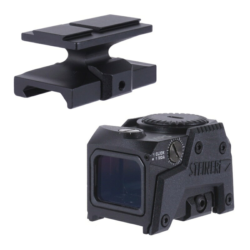 SAMURAIのARROW OPTICS STEINER MPSタイプ コンパクトドットサイト ブラック｜アングル2
