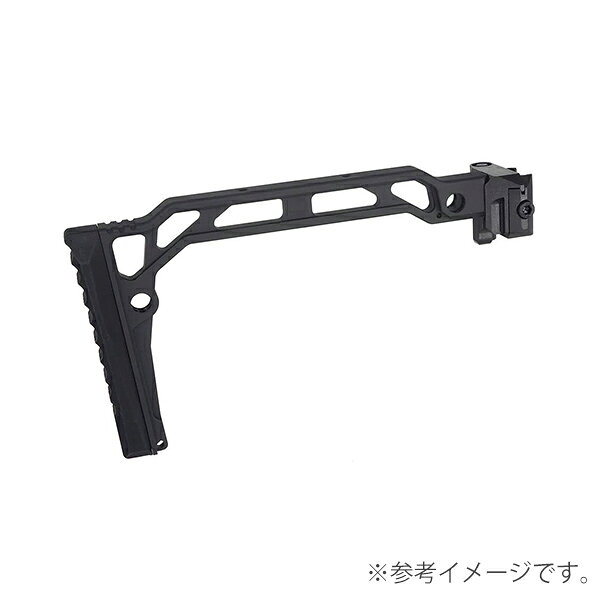 SAMURAIの5KU JMACタイプ SS-8RP フォールディングストック 20mm(ピカティニー)規格レール用 オリーブドラブ｜アングル2