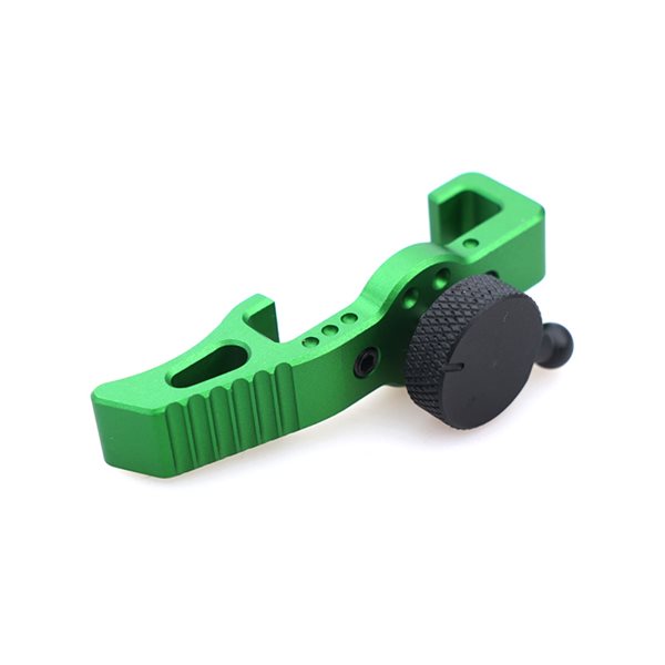 5KU CNC アルミニウム セレクタースイッチ チャージングハンドル タイプ1 Action Army AAP01 アサシン用 グリーン