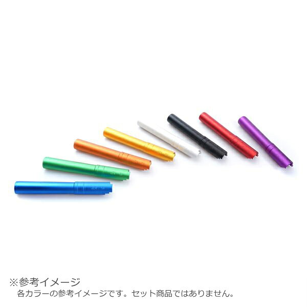 SAMURAIの5KU アルミニウム スレッドアウターバレル マルイ ハイキャパ用 シルバー｜アングル3
