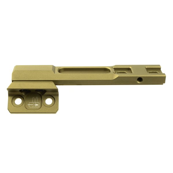SAMURAIのZ&Z HSPタイプ THORNTAIL M-LOK ロングバー オフセットマウント SF M300 M600対応 デザートカラー｜アングル2