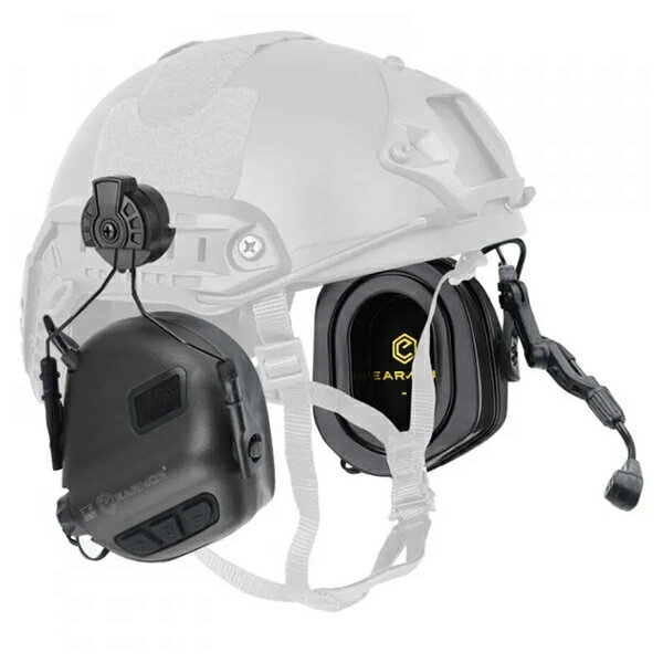 OPSMEN EARMOR M32H PLUS Tactical Headset 無線通信用電子イヤーマフ ヘルメットマウントタイプ タクティカルブラック サバゲー,サバイバルゲーム,ミリタリー