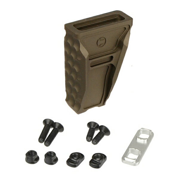 RGW RAILSCALES ANCHOR タイプ ハンドストップ M-LOK、KEY-MOD用 デザートカラー