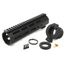 RGW 9インチ QD Takedown System M-LOK レールハンドガード & コネクターセット マルイ GBB M4 MWS 用