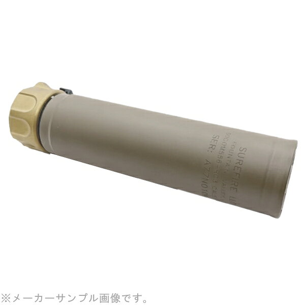 SAMURAIのRGW SFタイプ SOCOM556 RC3 ステンレススチール ダミーサプレッサー DX ver. Cerakote デザートカラー｜アングル2