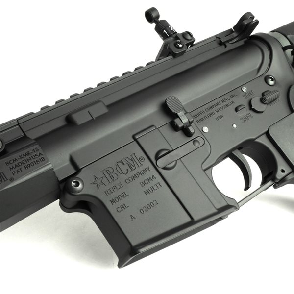 E&C 331E BCM CQB 9インチ M-LOK 電子トリガー搭載 電動ガン ブラック