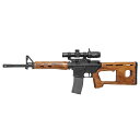 【数量限定】SAMURAI CUSTOM AR ADAR 2-15 ガスブローバックライフル スコープセット(ショップカスタム)