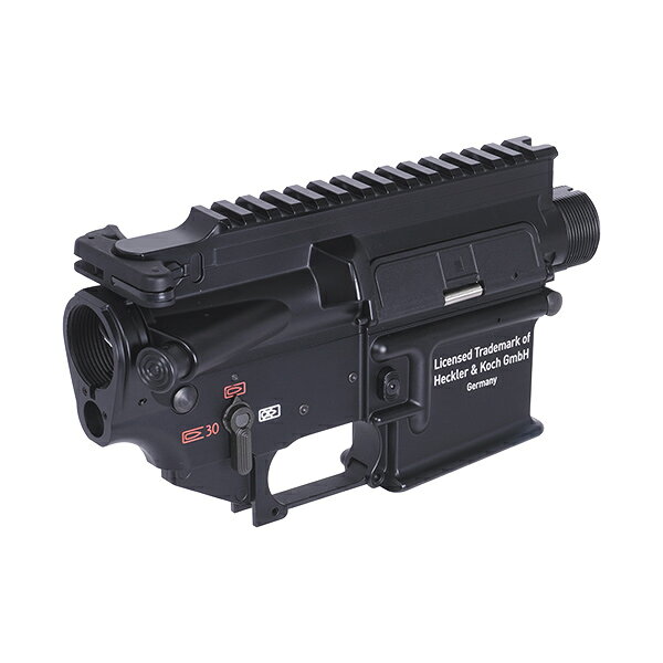 SAMURAIのCGS T8 SP SYSTEM HK416D アルミアッパー ＆ ロアレシーバーセット CGS / マルイ M4 MWS ガスブローバック用 (HK Licensed)｜アングル2