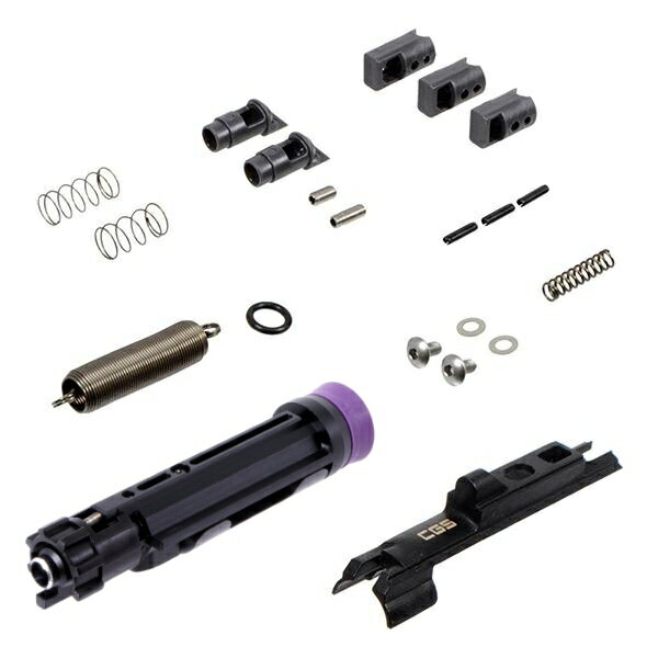 CGS T8 SP SYSTEM 7075アルミニウム CNC ローディングノズル アジャスタブルフローバルブ セット CGS / 東京マルイ M4 MWS GBB用