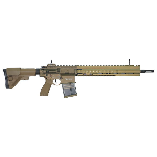 E&C 204E H&K G28 16インチ (Kestrel V2 BASIC搭載) 電動ガン デザートカラー