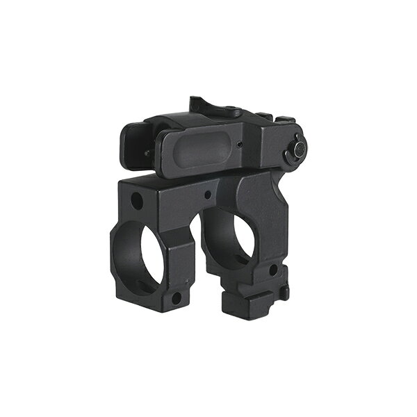 SAMURAIのE&C MP029 KAC タイプ フォールディングフロントサイト M16/M4 STD電動ガン用｜アングル2