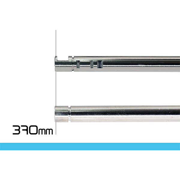 SAMURAIのUNICORN AIRSOFT [UC-IB-A-370] プレシジョンインナーバレル 370mm ホップパッキン セット 電動ガン用｜アングル3