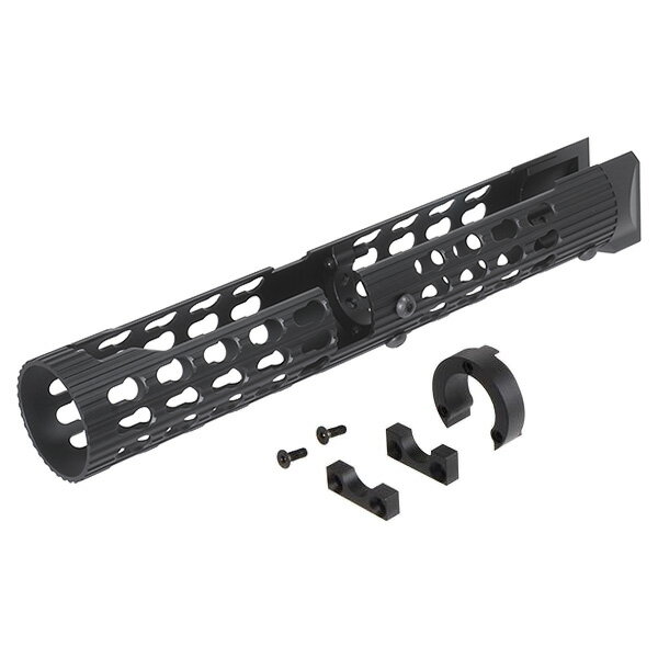 5KU VS-25 AK-105 KeyMod チューブラー ハンドガード for LCT GHK DBOYS CYMA ブラック