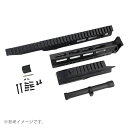 5KU SAG MK3 タイプ モノシリックハンドガード CYMA STD電動ガン AK105/AKM 用 ブラック