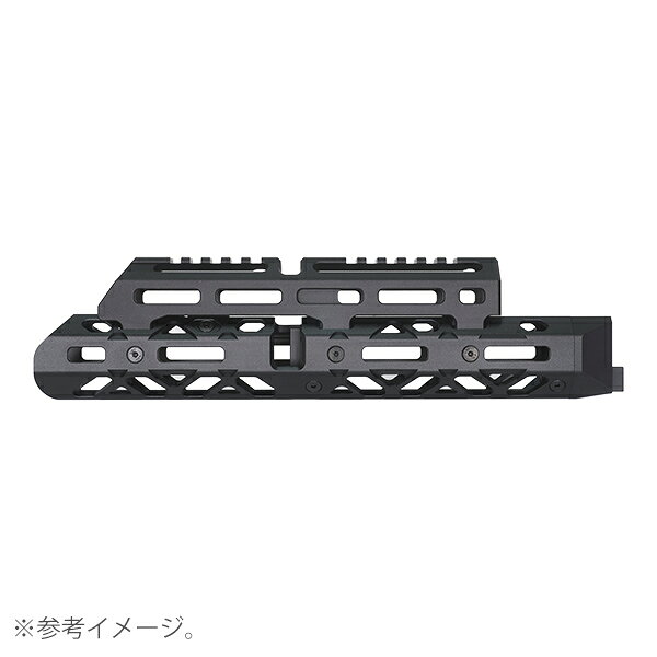 SAMURAIの5KU KPYK CRC 1U020B タイプ AK M-LOK ミディアム ハンドガード GHK AK GBB用 デザートカラー｜アングル3