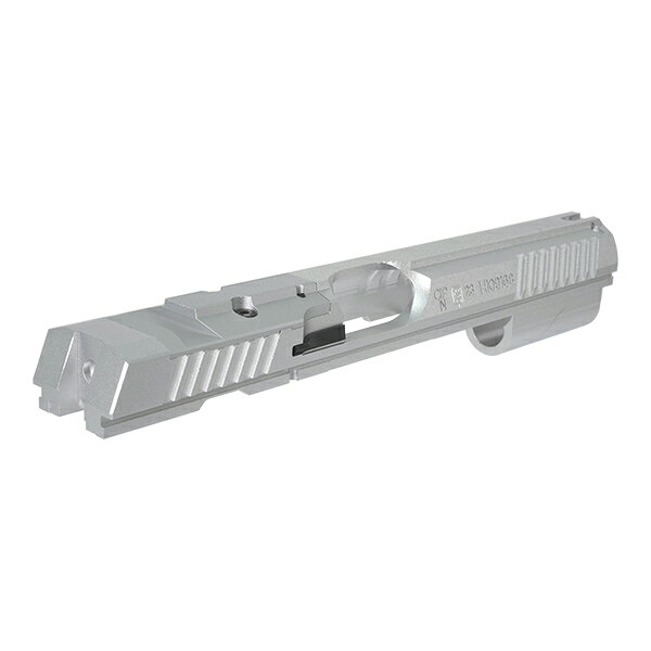 SAMURAIの5KU SHADOW2タイプ CNC Optic Ready アルミスライド ASG/KJW GBB CZ SHADOW2用 シルバー｜アングル2