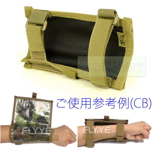 FLYYE Tactical Arm Band KH　サバゲー,サバイバルゲーム,ミリタリー