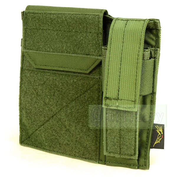 FLYYE Molle Administrative/Pistol Mag Pouch OD　サバゲー,サバイバルゲーム,ミリタリー