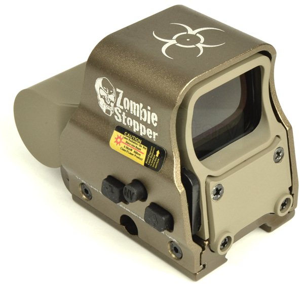 EoTech EXPS-3 タイプ ホロサイト QDマウントver Zombie Stopper TAN サバゲー,サバイバルゲーム,ミリタリー