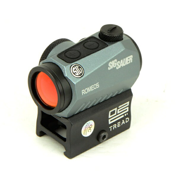 SAMURAIのSIG SAUER ROMEO5タイプ コンパクト レッドドットサイト グレー｜アングル2