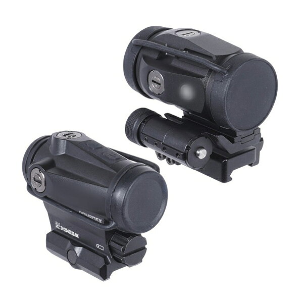SAMURAIのSIG SAUER ROMEO5XDR GEN2 タイプ 1X20ドットサイト ＆ JULIET3 タイプ マグニファイア セット ブラック｜アングル3
