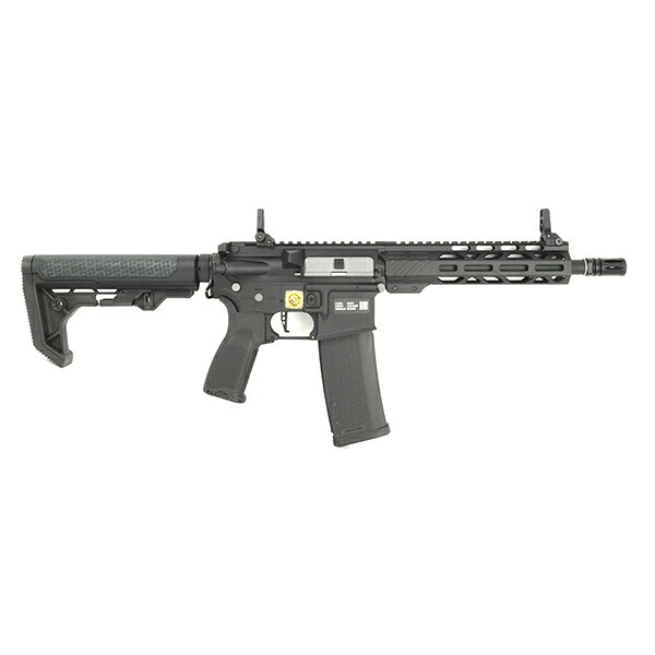 SAMURAIのSpecna Arms SA-E25-2-L EDGE 2.0 Light Ops Stock 電動ガン ブラック｜アングル2
