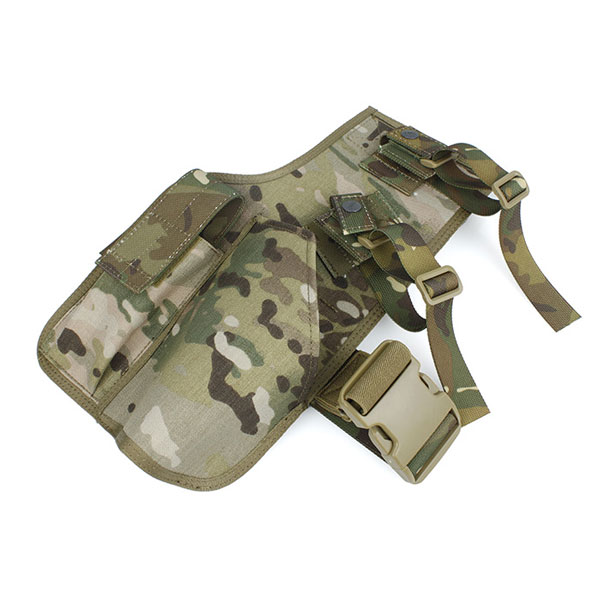 TMC MP7 Fabric Holster ( Multicam )です。 【メーカー情報】 For MP7 ※対応するとされるモデルであってもご使用の際には加工調節が必要となる場合がございます。 ※（迷彩柄の商品の場合）迷彩柄の特性上、パターンは個体によって異なります。 ※（着用イメージを掲載している場合）BDUやベストなどは商品に付属しません。 ※他カラーの商品画像を掲載している場合がございますが、参考イメージです。　