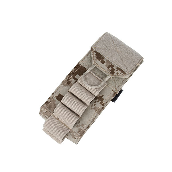 サバゲー★大感謝フェア★ TMC フォルダブル シェル ポーチ AOR1迷彩