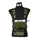 TMC Modular Chest Rig モジュラー チェストリグ セットA ウッドランド サバゲー,サバイバルゲーム,ミリタリー