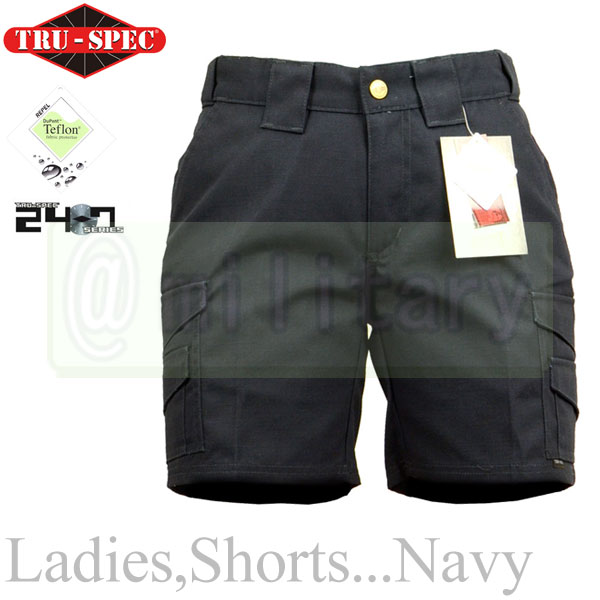 【メーカー協賛セール】TRU-SPEC レディース 24-7シリーズ ショートパンツ ネイビーカラー