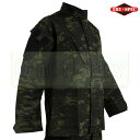 【メーカー協賛セール】TRU-SPEC Tactical Response Uniform シャツ マルチカムブラック