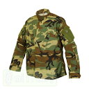 【メーカー協賛セール】TRU-SPEC Woodland(ウッドランド)迷彩 BDU ジャケット スタンドカラータイプ