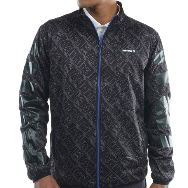 ADMIRAL GOLF アドミラル ゴルフウェア 秋冬 メンズウエア ADMA262 黒/白 M:AWM841 L:AWM842 LL:AWM843