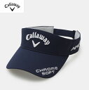 Callaway キャロウェイ ゴルフ メンズ　サンバイザー C22990109 ネイビー(1120) CAP671