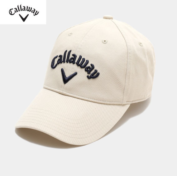 Callaway キャロウェイ 男性用 メンズゴルフウェア ベーシックアメリカンキャップ 22JM C22990107 ホワイト×ネイビー CAP679