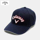 Callaway キャロウェイ ゴルフ キャップ 帽子 C22990104 112 ネイビー フリーサイズ CAP713