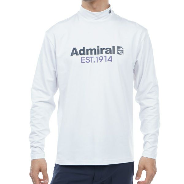 ADMIRAL GOLF アドミラル ゴルフウェア 秋冬 メンズウエア ADMA370 WHT(00) M:AWM883 L:AWM884 LL:AWM885