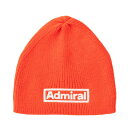 ADMIRAL GOLF アドミラル ゴルフ EMBビーニー ニットキャップ ADMB360F オレンジ CAP732