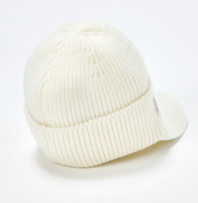 マンシングウェア Munsingwear/ゴルフ/帽子/ロゴジャカード編み ニットキャップ/MG4FCP42M/ホワイト/CAP771