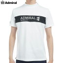 Admiral GOLF(アドミラル ゴルフ) ゴルフウェア 春夏 メンズウエア カラタッチ モックネックシャツ ADMA534ホワイト M:SSM807 L:...