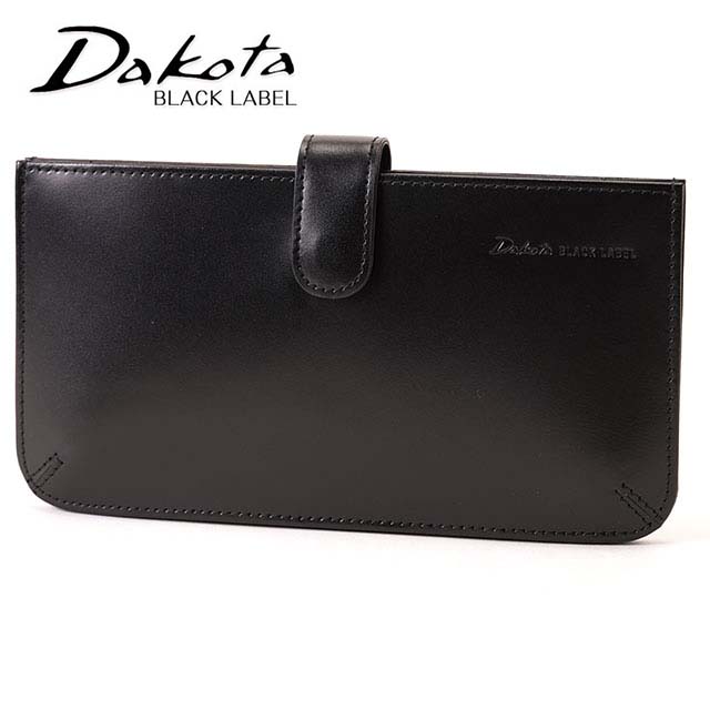 ダコタ 財布 メンズ 長財布フラップ型 0620500 ブラックレーベル スペック1 ブラック Dakota Black Lable Spec1 レザー キャッシュレス化 送料無料 代引無料 牛革 シュリンク革 父の日 プレゼント バレンタインデー マチなし 薄型