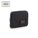 ポーター ダック ジップウォレット 636-06834 PORTER DUCK ZIP WALLET ブラック ホワイト ネイビー カードポケット 駐車券 サービス券 クレジットカード セカンドウォレット マチ無