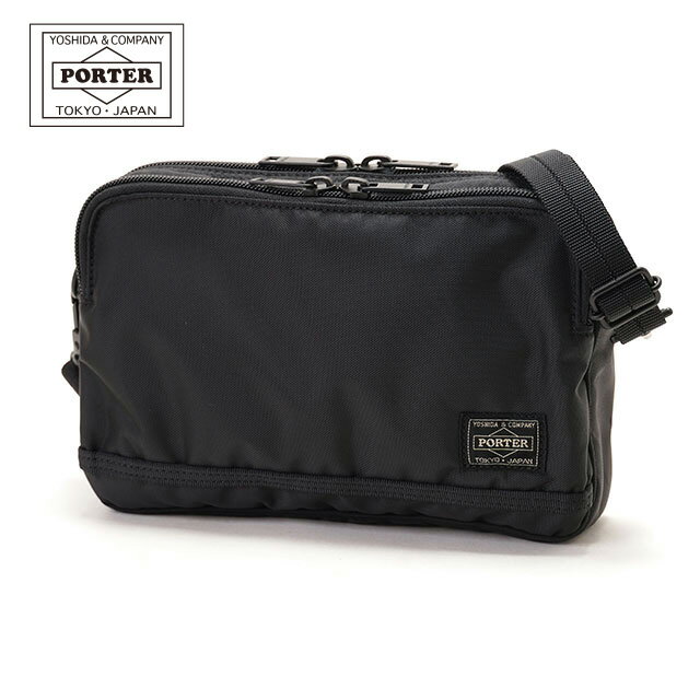 PORTER 名刺入れ ポーター フラッシュ ショルダーバッグ 689-05940 吉田カバン PORTER FLASH 2017 AW メインファスナー 少し大きめ カジュアル