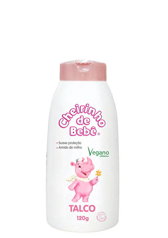 シェイリニョ デ ベベ・ベイビー パウダー ピンク 210ml ブラジル製 コスメ（赤ちゃん・こども用）