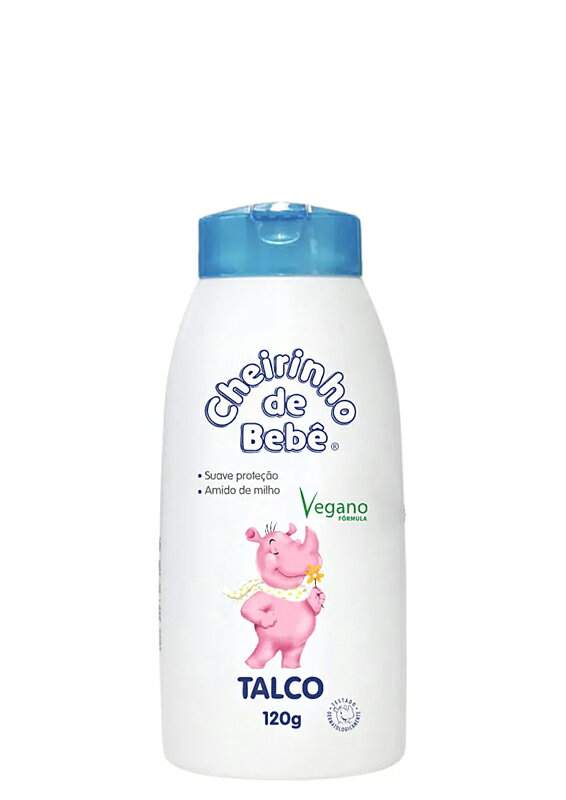 生産国： ブラジル 注意： お肌に合わない場合はご使用をおやめください。 ブランド：Cheirinho de Bebe ・トウモロコシデンプンのパウダーが汗を吸収。 ・かゆくてつらいあせもを防ぎ、ムレムレなおむつの中もひんやりサラサラキープ。 ・ママが繊細でやわらかいパウダーを手にとって赤ちゃんの肌にすべらせてあげるだけで、ひんやり気持ちいい感触肌＆ママの愛情に赤ちゃんもにっこりするはず。 ・ベイビーパウダー系の香りです。 【使用方法】 ＜赤ちゃんに＞ ・オムツ替えや沐浴後に、適量を手に取りやさしくなでるように塗ります。 ・コツは、パウダーの白さがお肌に残るか残らないか程度にうっすらと付けることです。それだけでもお肌はさらさらです。 ＜大人の方に＞ ・制汗剤として汗ばむ肌になでるようにつけます。 ・マイルドなベビーパウダーの香りを楽しみたい方に。 ・シャワーの後に。 ・スポーツの後に。 ・外出前に。 ※モニターにより、色の見え方が実際の商品と異なることがございます。 ※注文が集中した場合など、発送が遅れたり、在庫切れで販売できなくなる可能性がございます。