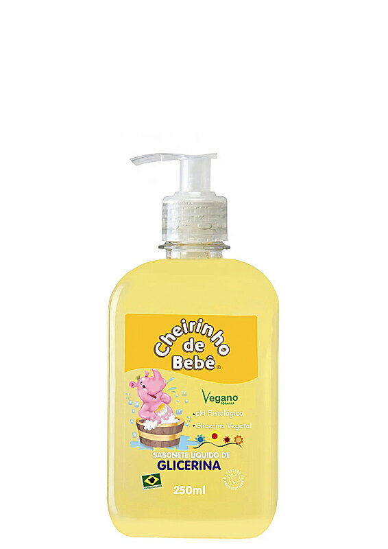 シェイリニョ デ ベベ・ベイビー リキッド ソープ 250ml ブラジル製 スカラコスメ 赤ちゃん・こども用 