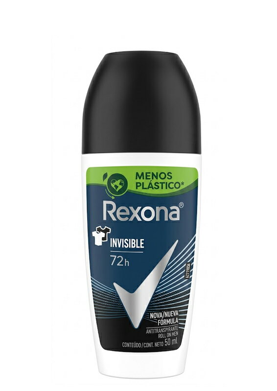 REXONA レクソーナ インビジブル 50ml ブラジル製デオドラント ヘクソナ ロールオン制汗剤（男性用）